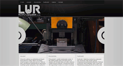 Desktop Screenshot of lur.cz
